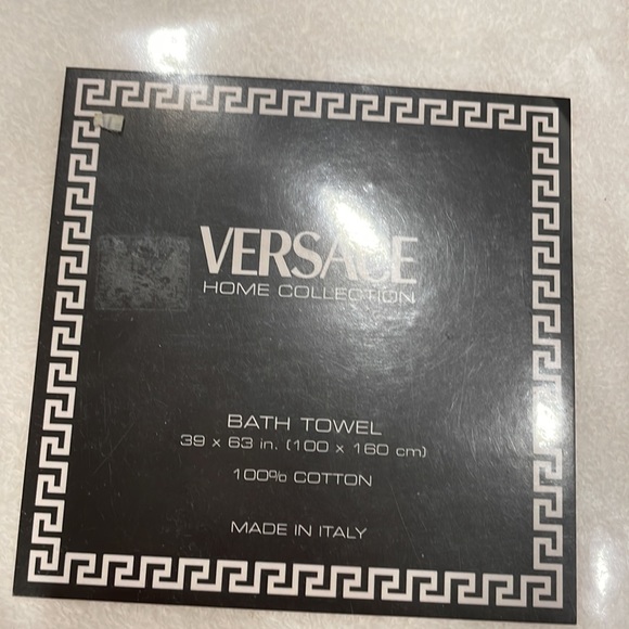 Versace | Bath | Versace Bath Towel And Face Towel Brand New | Poshmark